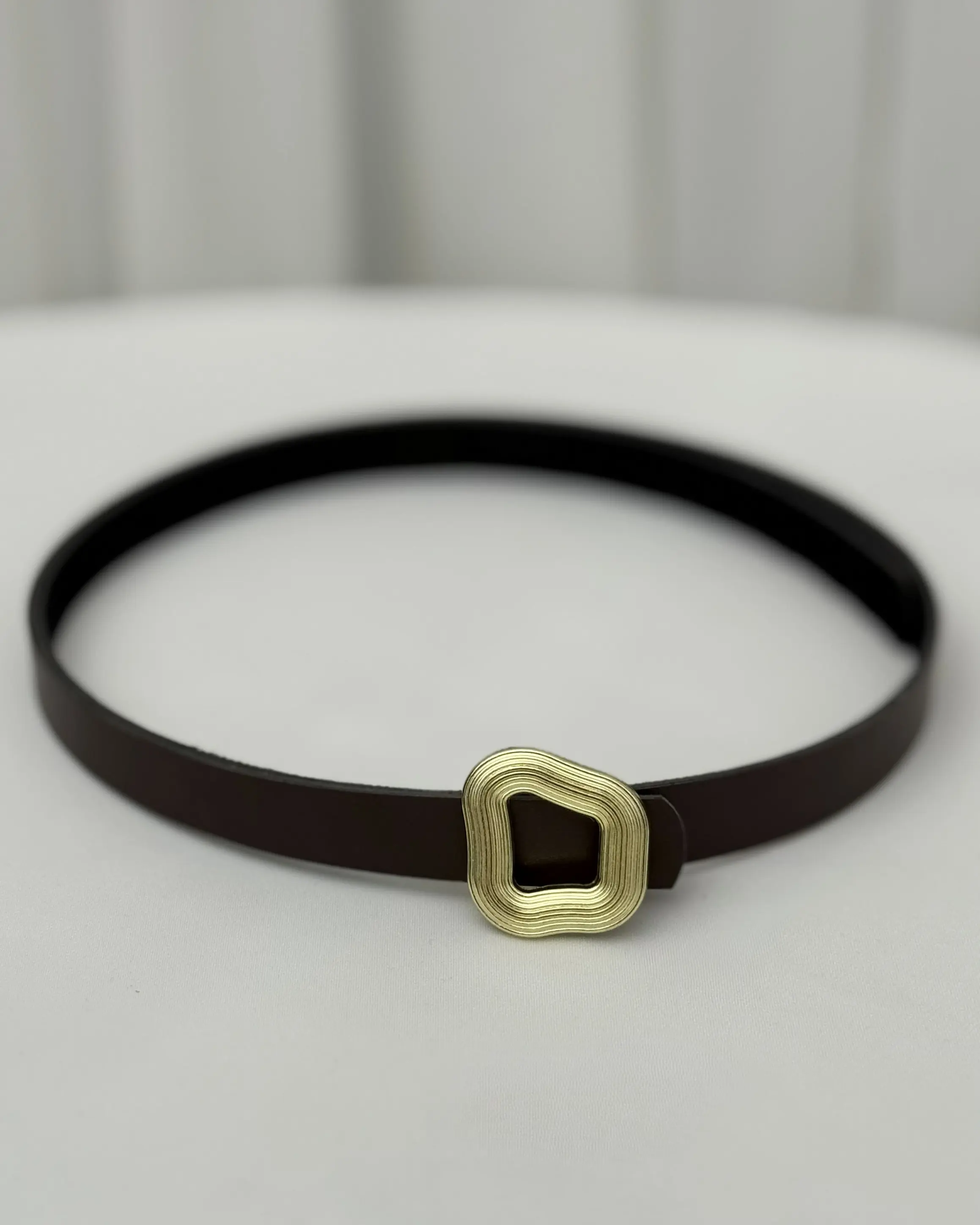 کمربند دخترانه سگک طلایی